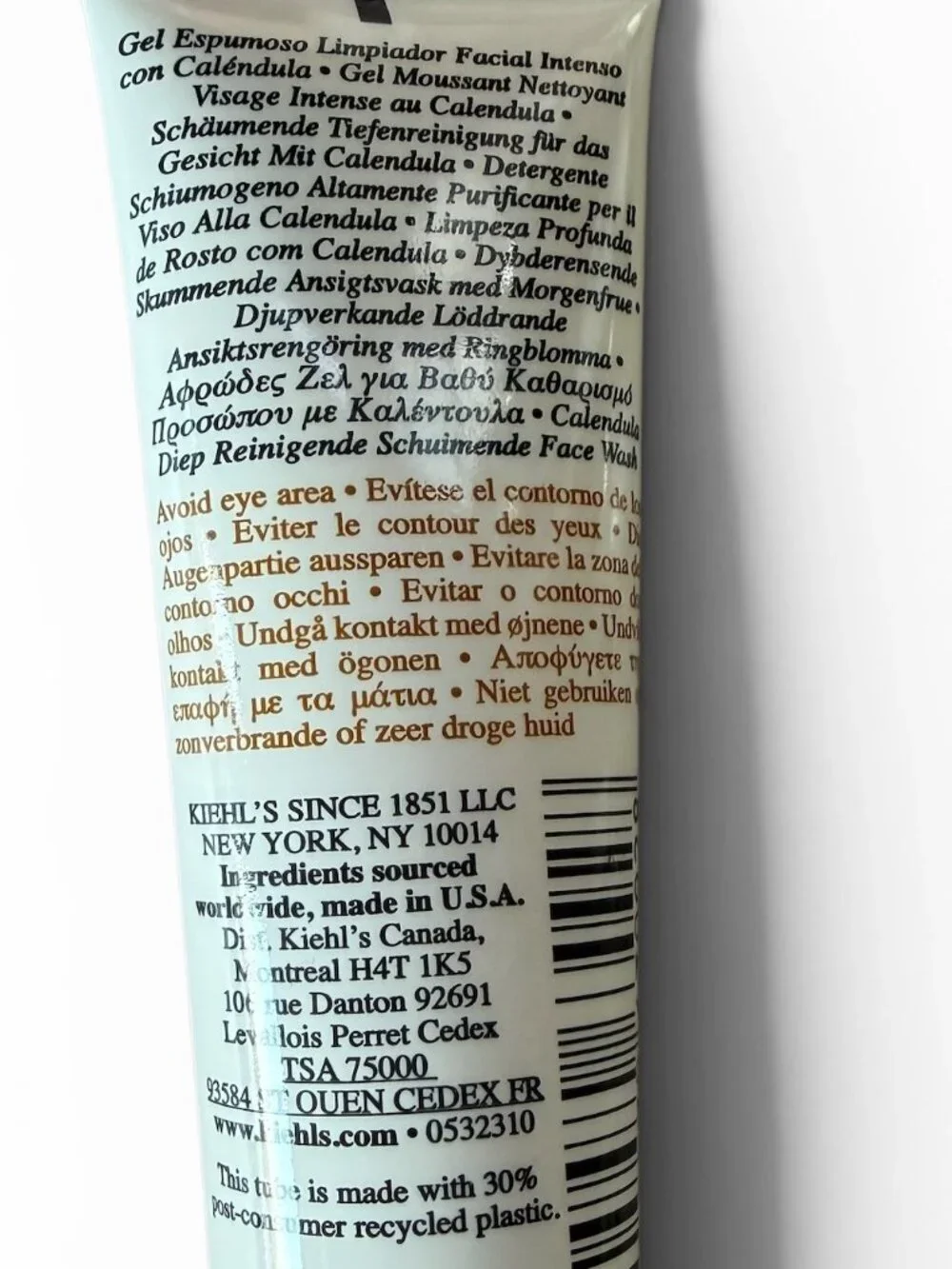 Kiehl's Ultra Facial Travel Skincare Set Cream Toner Cleanser NEW